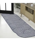 Jonathan Y SHAPES Blue SHP201C 2ft.-2in. X 8ft. Rect. Rug