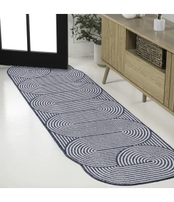 Jonathan Y SHAPES Blue SHP201C 2ft.-2in. X 8ft. Rect. Rug