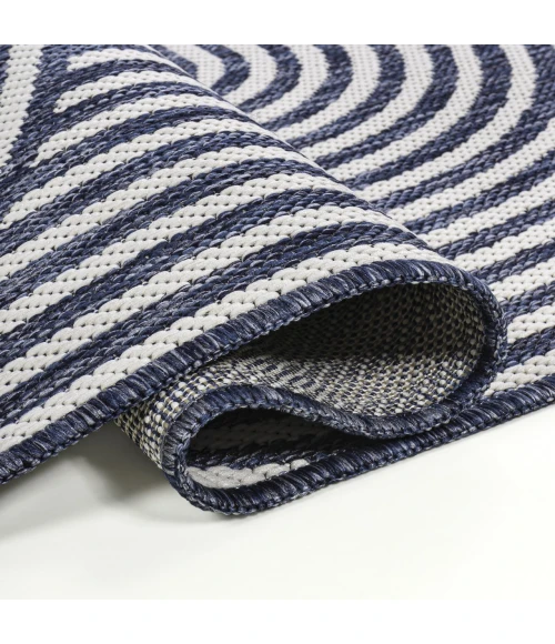 Jonathan Y SHAPES Blue SHP201C 2ft.-2in. X 8ft. Rect. Rug