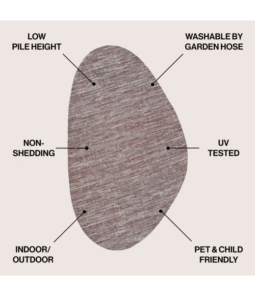 Jonathan Y SHAPES Blue SHP202D 9ft. X 12ft. Specialty Rug