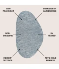 Jonathan Y SHAPES Brown SHP202E 9ft. X 12ft. Specialty Rug