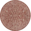 Jonathan Y SANTA MONICA Red SMB100A 5ft.3in. Round Rug
