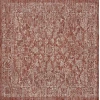 Jonathan Y SANTA MONICA Red SMB100A 3ft.-11in. Square Rug