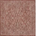 Jonathan Y SANTA MONICA Red SMB100A 5ft.3in. Square Rug