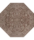 Jonathan Y SANTA MONICA Red SMB100A 5ft.-3in. Octagon Rug