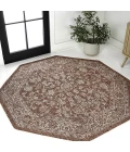 Jonathan Y SANTA MONICA Red SMB100A 5ft.-3in. Octagon Rug