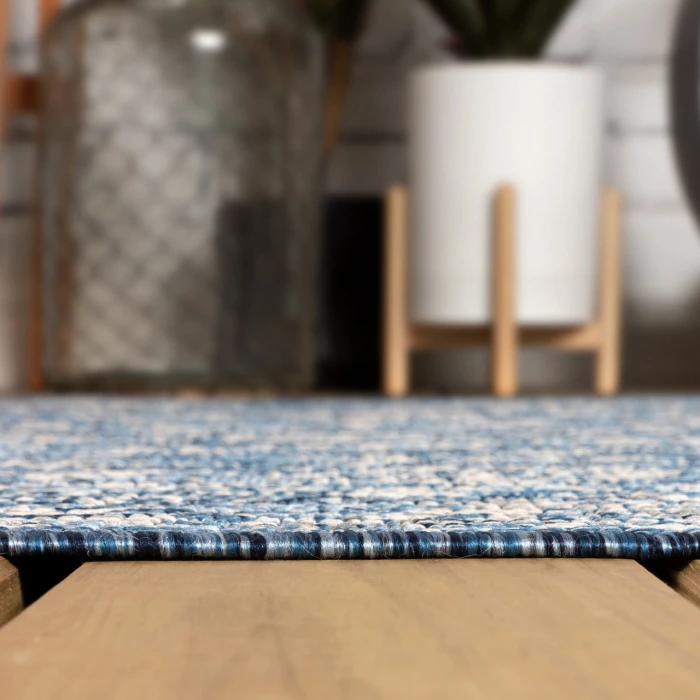 Jonathan Y SANTA MONICA Blue SMB100B 5ft.-3in. Octagon Rug