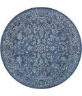 Jonathan Y SANTA MONICA Blue SMB100B 3ft.-11in. Round Rug