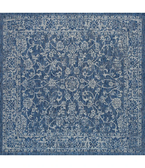 Jonathan Y SANTA MONICA Blue SMB100B 7ft.-9in. Square Rug