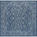 Jonathan Y SANTA MONICA Blue SMB100B 5ft.3in. Square Rug