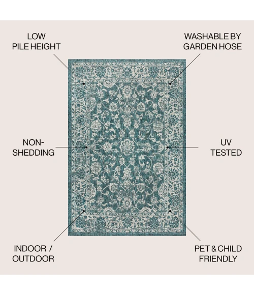 Jonathan Y SANTA MONICA Green SMB100C 6ft. X 9ft. Rect. Rug