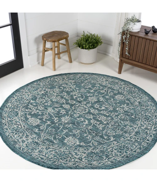 Jonathan Y SANTA MONICA Green SMB100C 5ft.3in. Round Rug