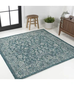 Jonathan Y SANTA MONICA Green SMB100C 3ft.-11in. Square Rug