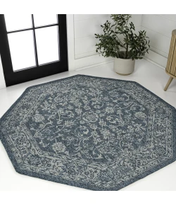 Jonathan Y SANTA MONICA Red SMB101A 7ft.-9in. Octagon Rug