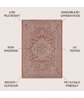 Jonathan Y SANTA MONICA Red SMB101A 6ft. X 9ft. Rect. Rug