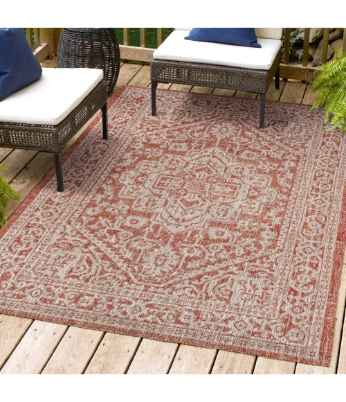 Jonathan Y SANTA MONICA Red SMB101A 6ft. X 9ft. Rect. Rug