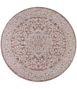 Jonathan Y SANTA MONICA Red SMB101A 7ft.-9in. Round Rug