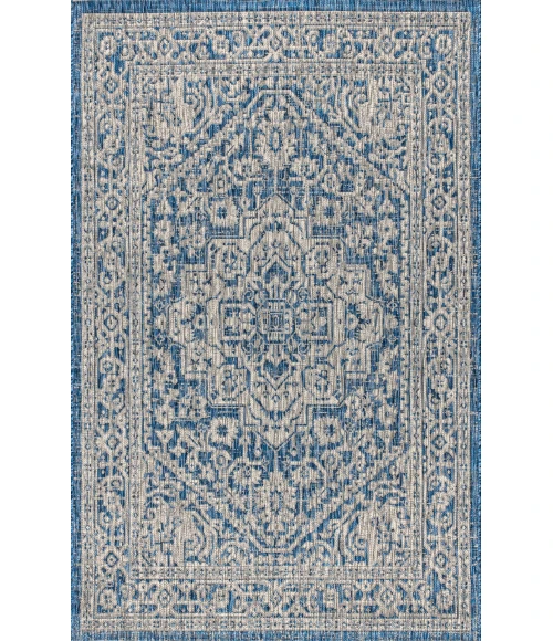 Jonathan Y SANTA MONICA Blue SMB101B 6ft. X 9ft. Rect. Rug