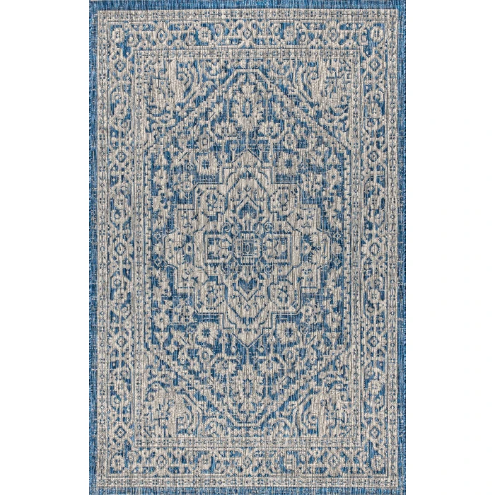 Jonathan Y SANTA MONICA Blue SMB101B 6ft. X 9ft. Rect. Rug