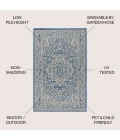 Jonathan Y SANTA MONICA Blue SMB101B 6ft. X 9ft. Rect. Rug
