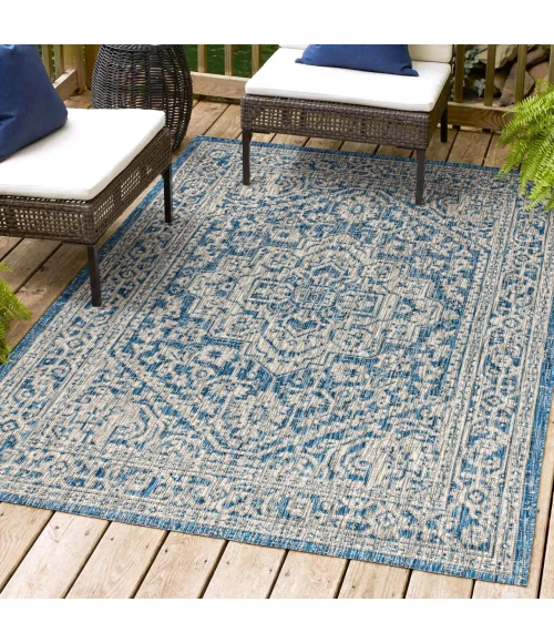 Jonathan Y SANTA MONICA Blue SMB101B 6ft. X 9ft. Rect. Rug