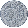 Jonathan Y SANTA MONICA Blue SMB101B 7ft.-9in. Round Rug