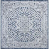 Jonathan Y SANTA MONICA Blue SMB101B 7ft.-9in. Square Rug