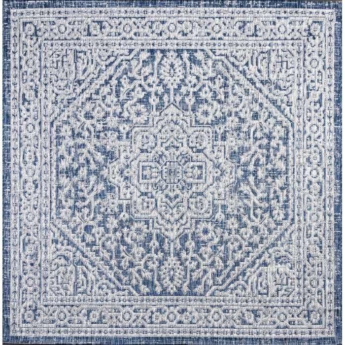 Jonathan Y SANTA MONICA Green SMB101C 9ft. Square Rug