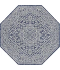 Jonathan Y SANTA MONICA Blue SMB101B 5ft.-3in. Octagon Rug