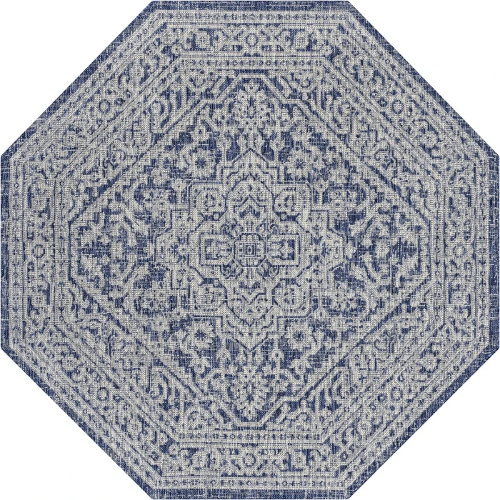 Jonathan Y SANTA MONICA Green SMB101C 7ft.-9in. Octagon Rug