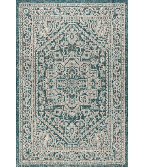 Jonathan Y SANTA MONICA Green SMB101C 10ft. X 14ft. Rect. Rug