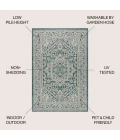 Jonathan Y SANTA MONICA Green SMB101C 10ft. X 14ft. Rect. Rug