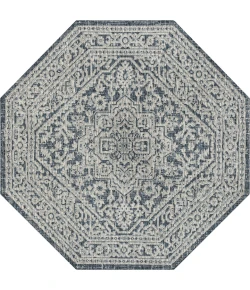 Jonathan Y SANTA MONICA Gray SMB101D 7ft.-9in. Octagon Rug