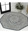 Jonathan Y SANTA MONICA Gray SMB101D 7ft.-9in. Octagon Rug