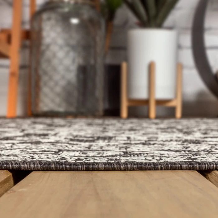 Jonathan Y SANTA MONICA Gray SMB101D 3ft.-11in. Square Rug