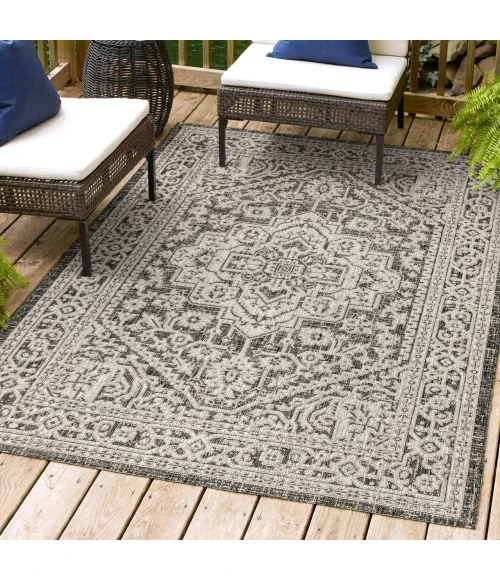 Jonathan Y SANTA MONICA Gray SMB101D 6ft. X 9ft. Rect. Rug