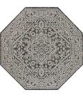Jonathan Y SANTA MONICA Gray SMB101D 5ft.-3in. Octagon Rug