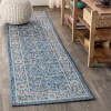 Jonathany Santa Monica SMB103A Navy/Gray Area Rug 2 ft. 2 in. X 10 ft. Runner