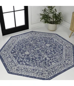 Jonathan Y SANTA MONICA Black SMB103C 7ft.-9in. Octagon Rug
