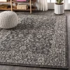 Jonathany Santa Monica SMB103C Black/Gray Area Rug 7 ft. 9 in. X 10 ft. Rectangle