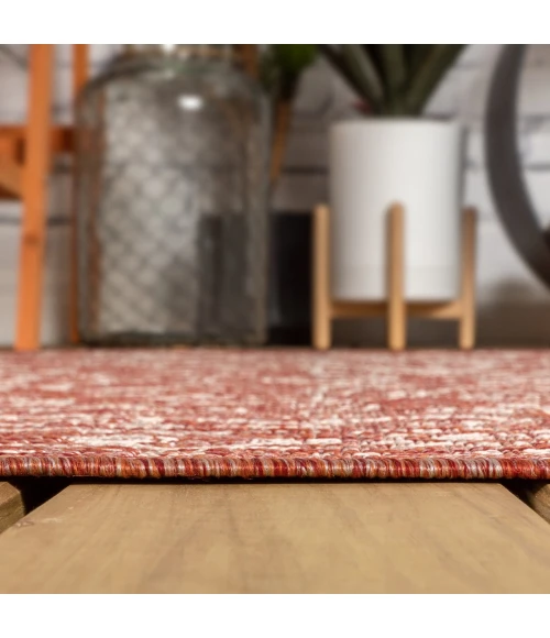 Jonathan Y SANTA MONICA Red SMB104A 3ft.-11in. Round Rug