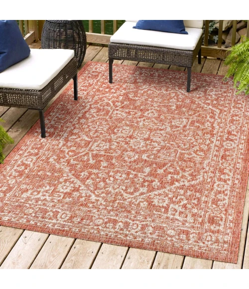 Jonathan Y SANTA MONICA Red SMB104A 6ft. X 9ft. Rect. Rug