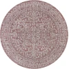 Jonathan Y SANTA MONICA Red SMB104A 6ft.7in. Round Rug