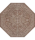 Jonathan Y SANTA MONICA Red SMB104A 5ft.-3in. Octagon Rug