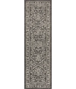 Jonathan Y SANTA MONICA Black SMB104C 2ft.-2in. X 10ft. Rect. Rug