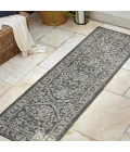 Jonathan Y SANTA MONICA Black SMB104C 2ft.-2in. X 10ft. Rect. Rug