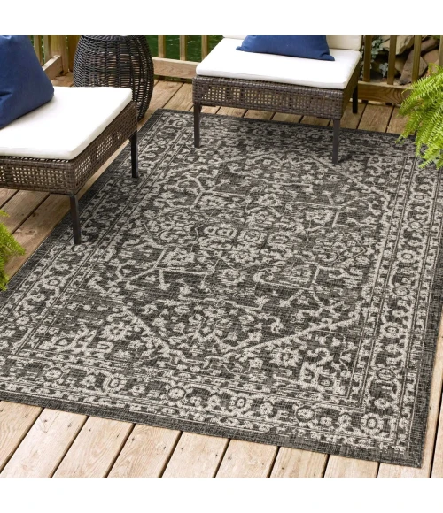 Jonathan Y SANTA MONICA Black SMB104C 10ft. X 14ft. Rect. Rug