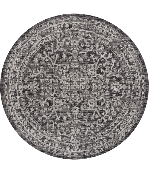 Jonathan Y SANTA MONICA Black SMB104C 7ft.-9in. Round Rug