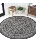Jonathan Y SANTA MONICA Black SMB104C 7ft.-9in. Round Rug