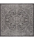 Jonathan Y SANTA MONICA Black SMB104C 6ft.7in. Square Rug
